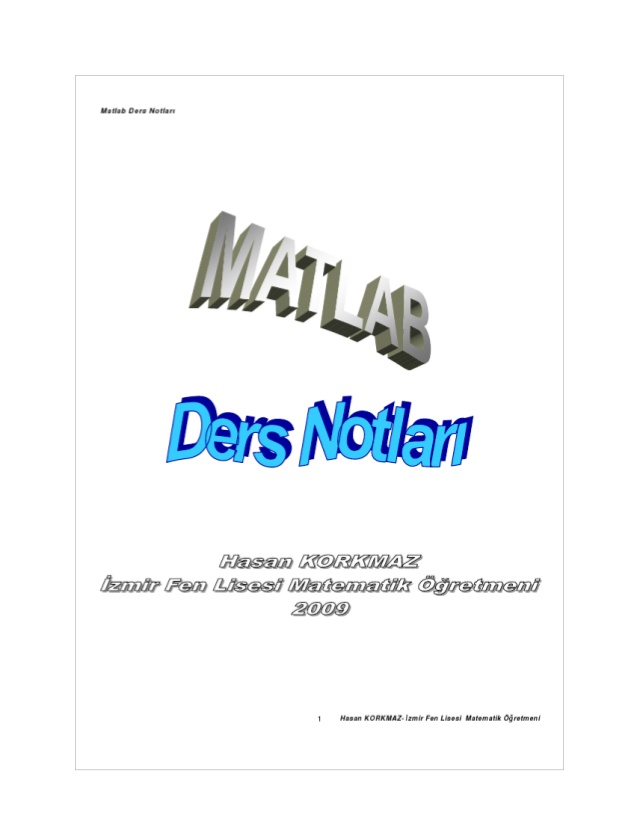 matlab pdf